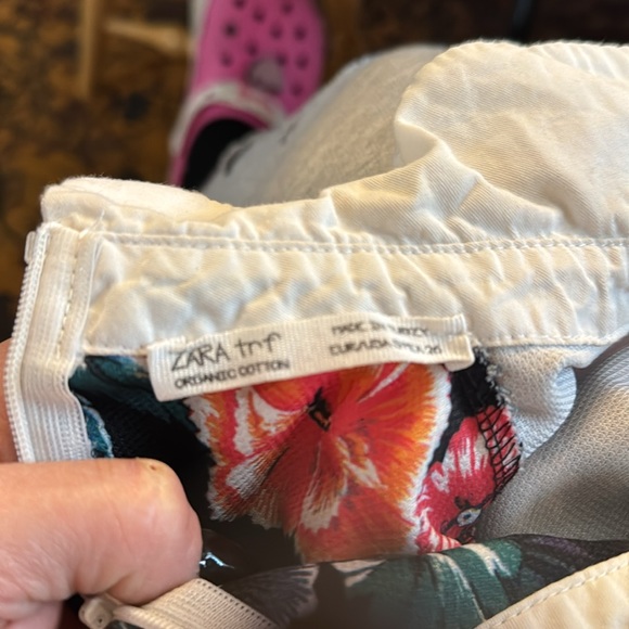 Zara size 26 flower print dress unique - Picture 5 of 5